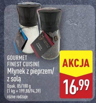  Młynek z solą promocja w Aldi