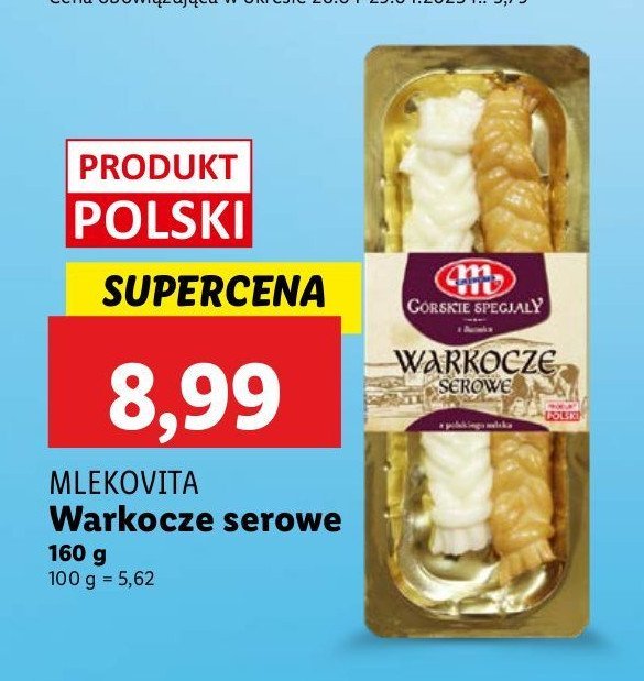 Warkocze serowe Mlekovita g贸rskie specja艂y promocja