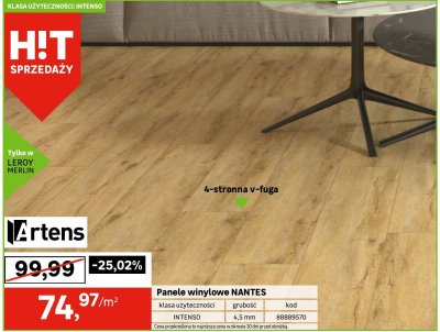 Panele winylowe NANTES promocja w Leroy Merlin