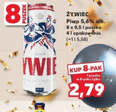 Piwo 5,6% promocja w Kaufland