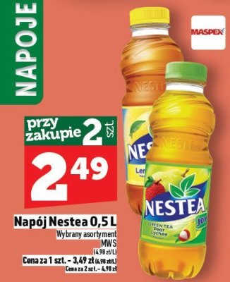 Napój Nestea 0,5 L promocja w TOPAZ