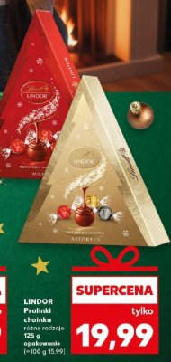 Pralinki choinka różne rodzaje promocja w Kaufland