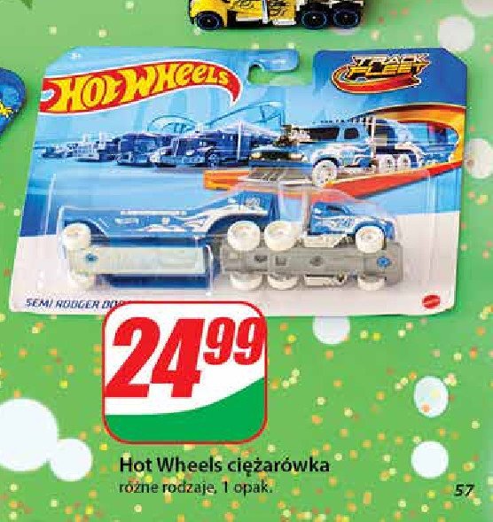 Ciężarówka Hot wheels promocja w Dino