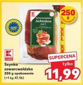 Szynka szwarcwaldzka K-classic promocja