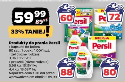 Żel do prania, różne rodzaje promocja w Netto