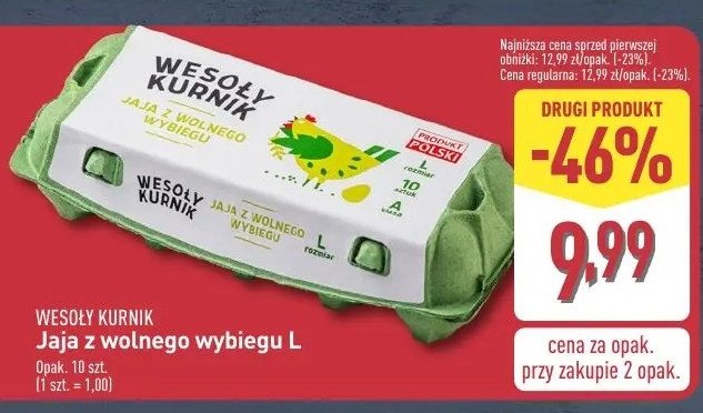 Jaja kl.l WESOŁY KURNIK promocja