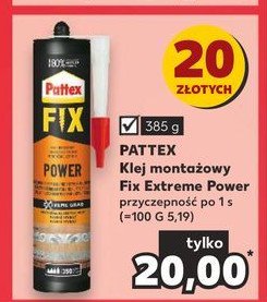 Klej monta偶owy power Pattex promocja