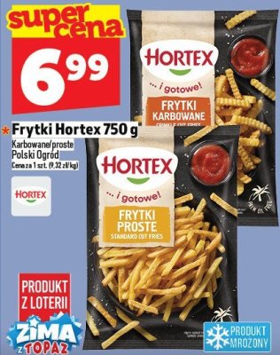 Frytki Hortex 750 g promocja w TOPAZ