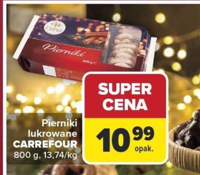 Pierniki lukrowane CARREFOUR 800 g promocja w Carrefour