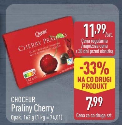Praliny Cherry opak. 142 g promocja w Aldi