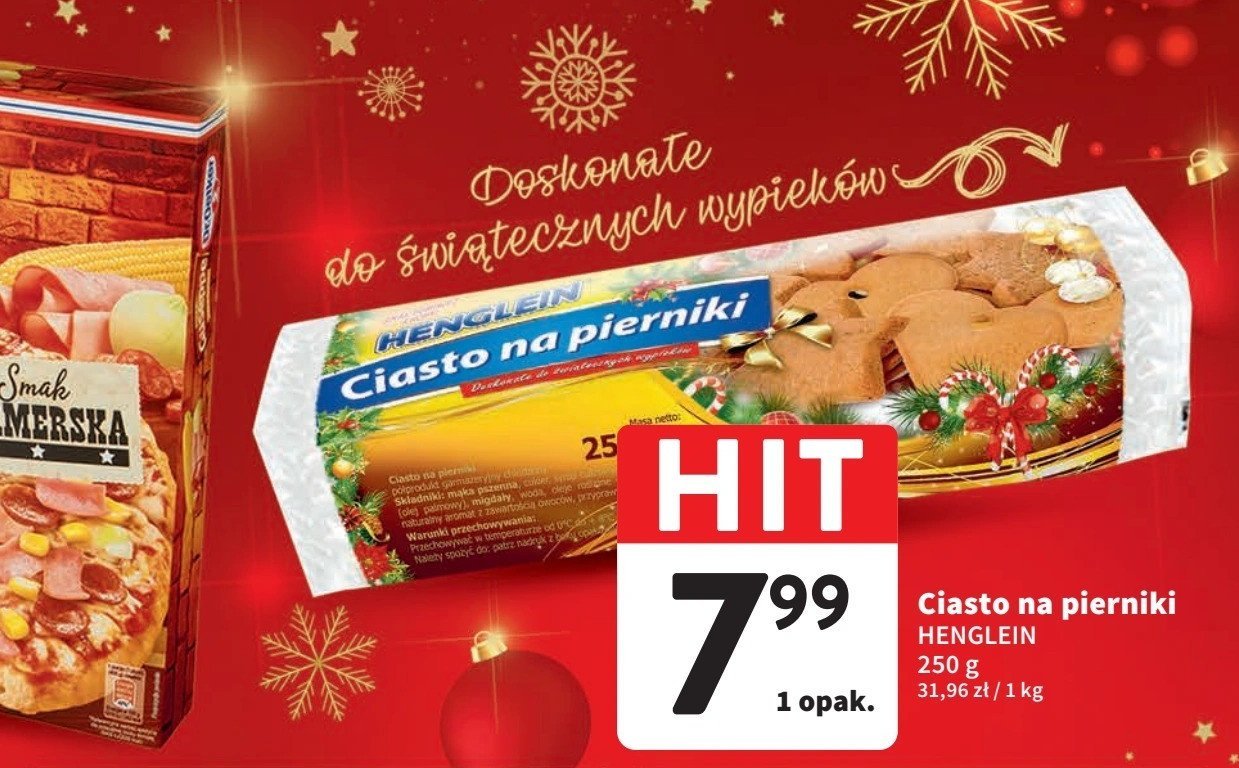 Ciasto na pierniki Henglein promocja w Intermarche