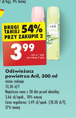 Odświeżacz powietrza kwitnąca konwalia Aril promocja