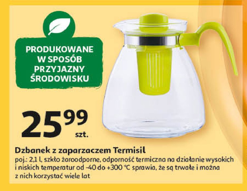 Dzbanek z zaparzaczem 2.1 l Termisil promocja