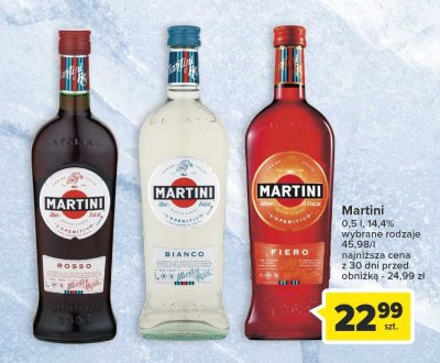 Vermouth Martini rosso promocja