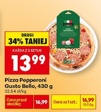 Pizza Pepperoni 430 g promocja w Biedronka