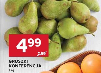 Gruszki konferencja promocja w Stokrotka