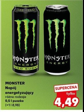 Nap贸j energetyczny Monster energy classic promocja