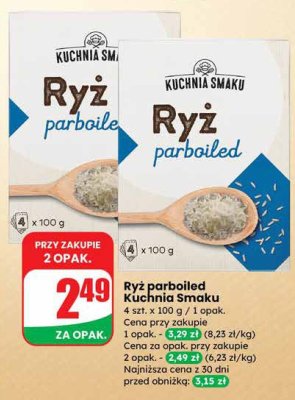 Ryż parboiled Kuchnia Smaku promocja w Dino
