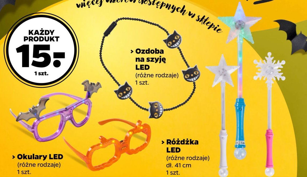 Różdżka led 41 cm promocja