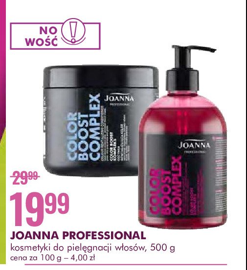 Szampon do włosów tonujący kolor Joanna professional color boost complex promocja