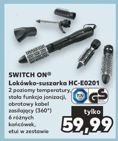Lokówko-suszarka hc-e0201 Switch on promocja