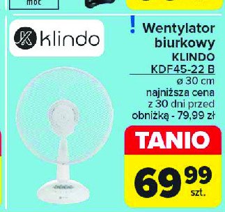 Wentylator kdf45-22 Klindo promocja