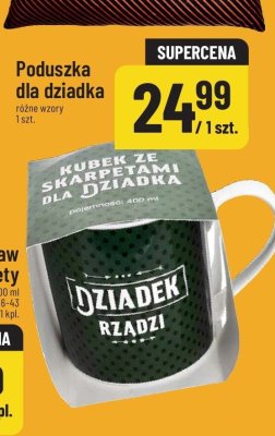Poduszka dla dziadka różne wzory promocja w POLOmarket