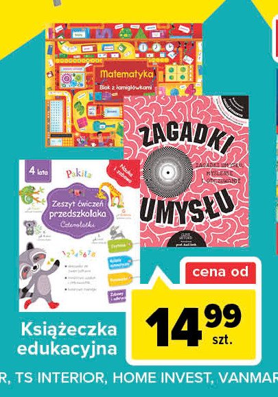 Zeszyt ćwiczeń przedszkolaka - czterolatki promocja