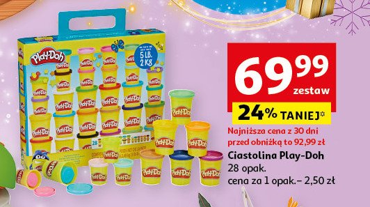 Ciastolina tuba Play-doh promocja w Auchan