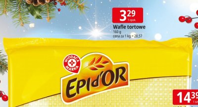 Wafle tortowe promocja w Leclerc
