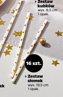Zestaw słomek 16 szt. promocja w Netto
