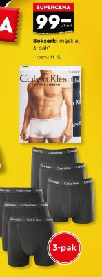 Bokserki męskie Calvin Klein promocja w Biedronka