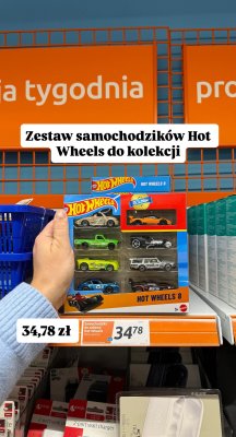 Zestaw samochodzików Hot Wheels do kolekcji Hot Wheels 8 promocja w Action