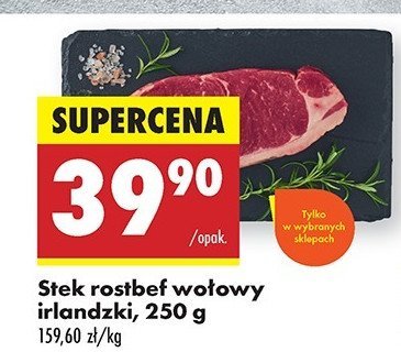 Stek z rostbefu promocja