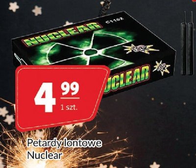 Petardy lontowe Nuclear promocja w Prim Market
