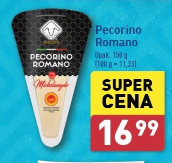 Ser pecorino romano MICHELANGELO promocja