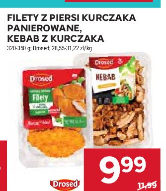 Filety z piersi kurczaka klasyczne Drosed promocja