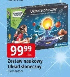 Zestaw naukowy Układ słoneczny Clementoni promocja w Leclerc