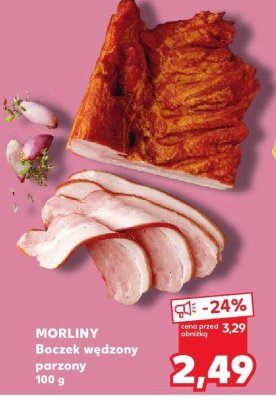 Boczek wędzony parzony 100 g promocja w Kaufland