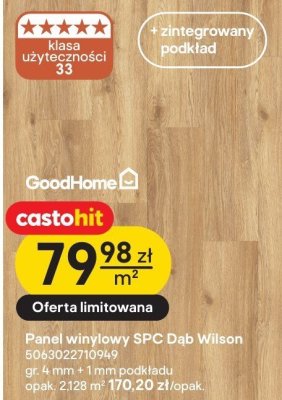 Panel winylowy SPC Dąb Wilson promocja w Castorama