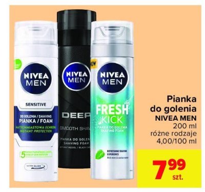 Pianka do golenia Nivea promocja