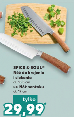 Nóż do krojenia i siekania 18.5 cm Spice&soul promocja