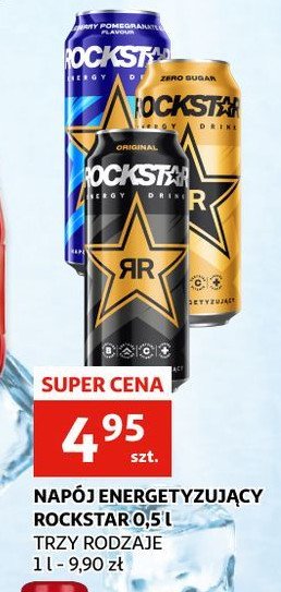 Napój energetyczny Rockstar Original Energy Drink promocja