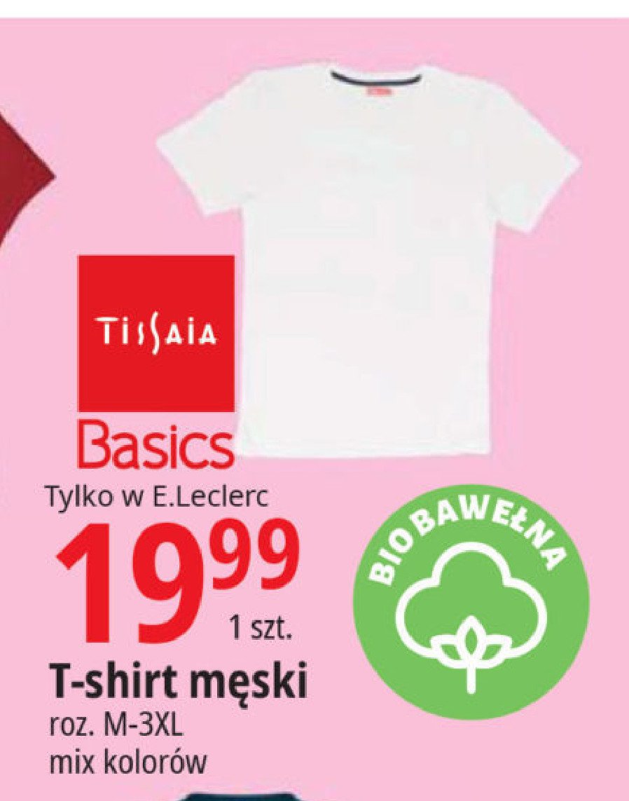 T-shirt męski m-3xl Tissaia promocja