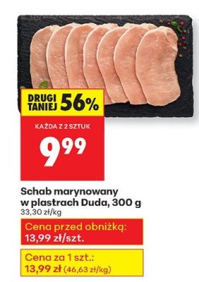 Schab marynowany w plastrach Duda, 300 g promocja w Biedronka