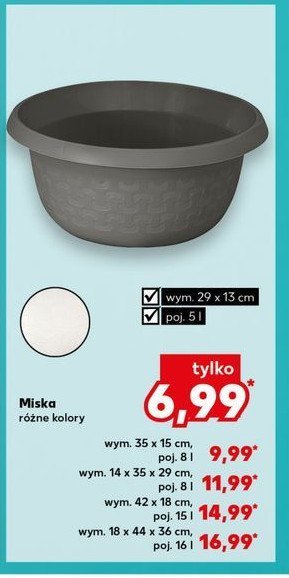 Miska 15 l promocja