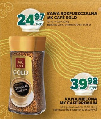 Kawa mielona MK Café Premium promocja w Stokrotka