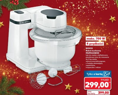 Robot kuchenny BOSCH MUMS2AW00 promocja w Kaufland