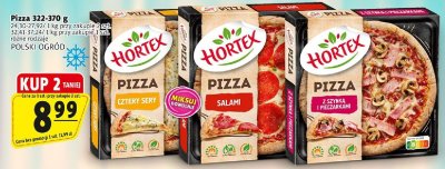 Pizza Hortex 322-370g różne rodzaje promocja w Prim Market