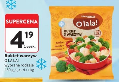Bukiet warzyw promocja w Intermarche